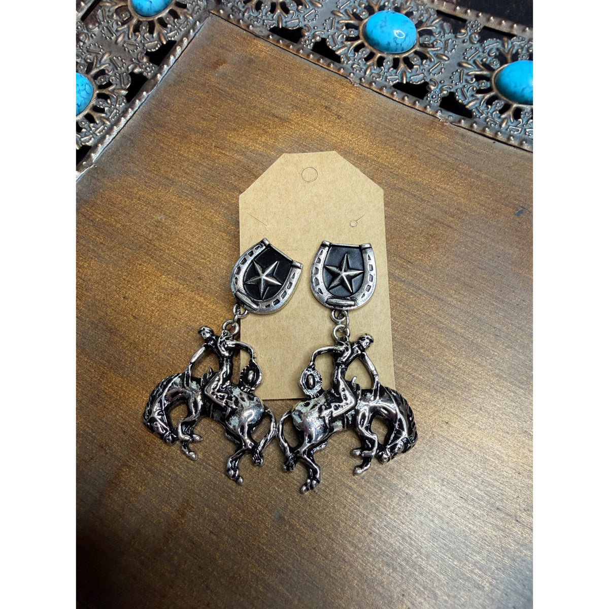 Buck Em Earrings
