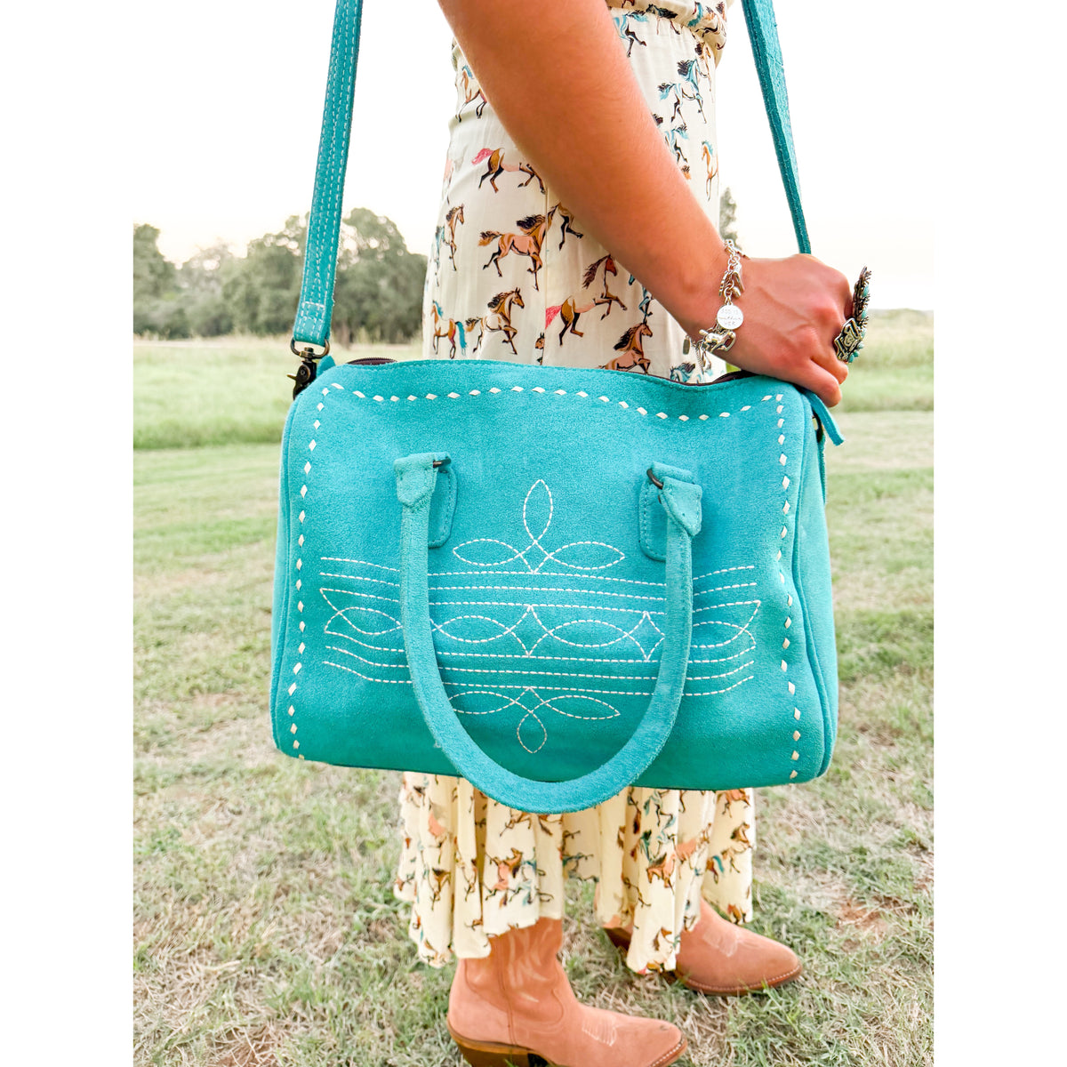 The Suede Purse