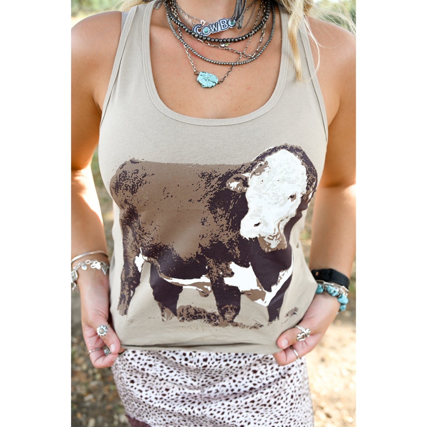Hereford Bull Tank