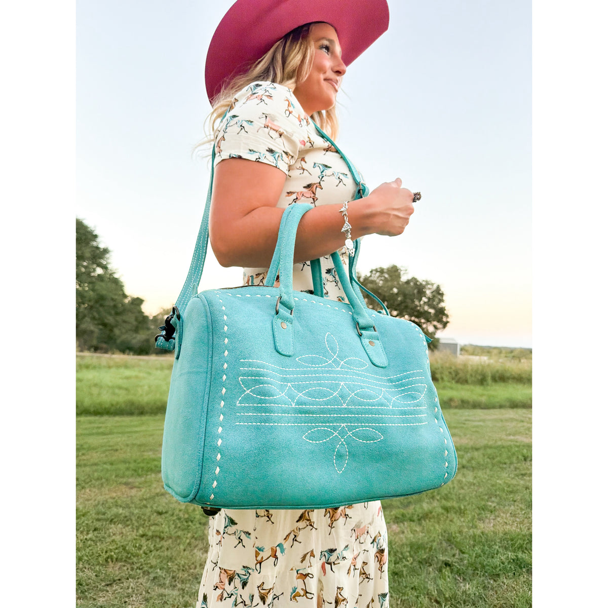 The Suede Purse