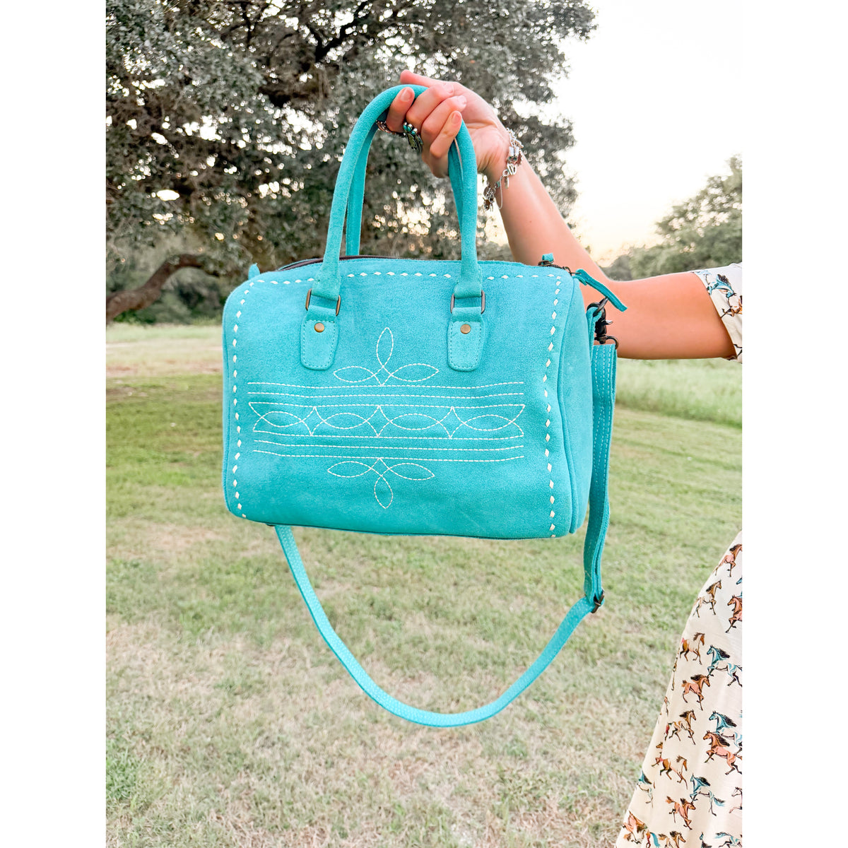The Suede Purse