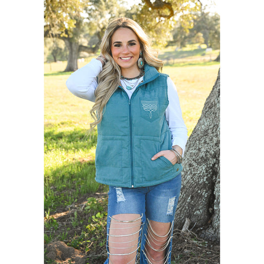 Turquoise Vest