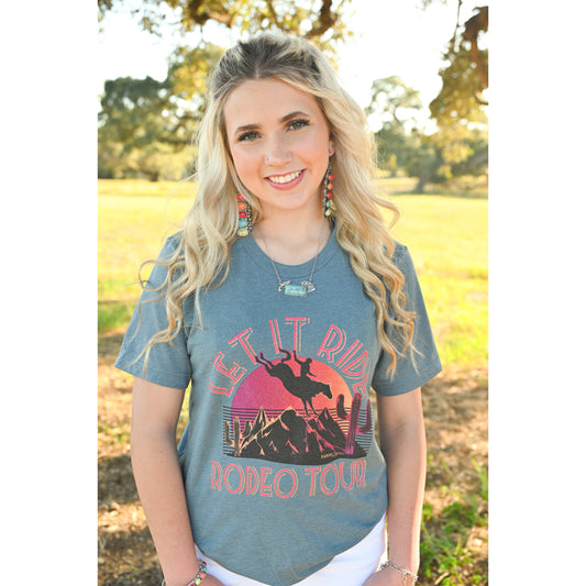 Let it Ride Rodeo Tour Top